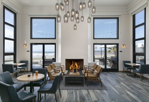 Breakfast and dinner served, beach views 