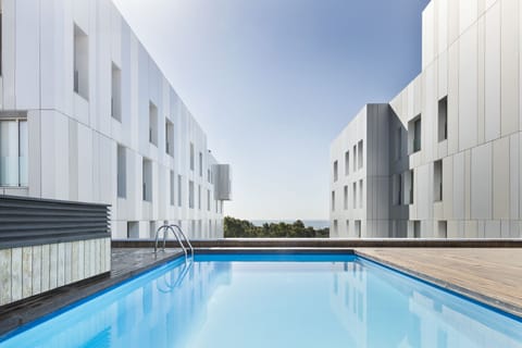 Rooftop pool