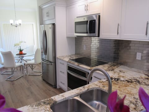 Open view of kitchen