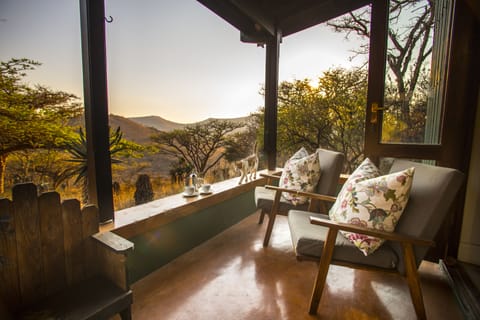 Family Cottage, 2 Bedrooms, Accessible, Fireplace | Balcony view