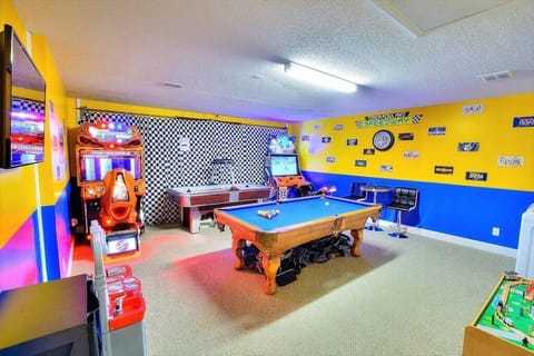 Checkout this climate controlled game room!!!