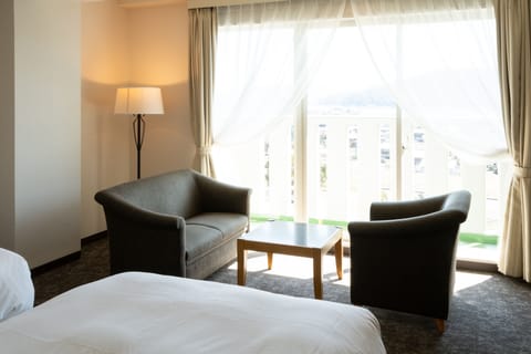 Deluxe Twin Room, Non Smoking | In-room safe, desk