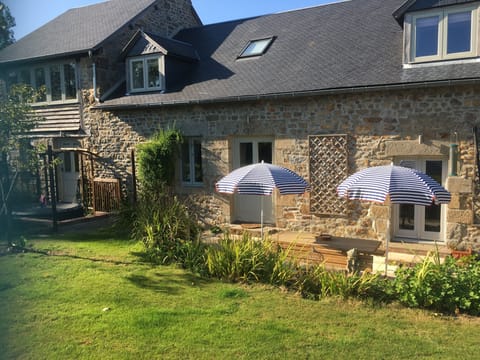 Private sunny garden