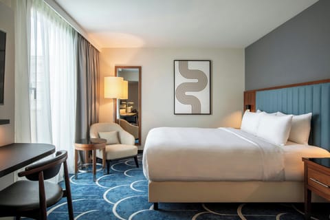 Superior Room, 1 King Bed, Terrace | Premium bedding, in-room safe, desk, blackout drapes