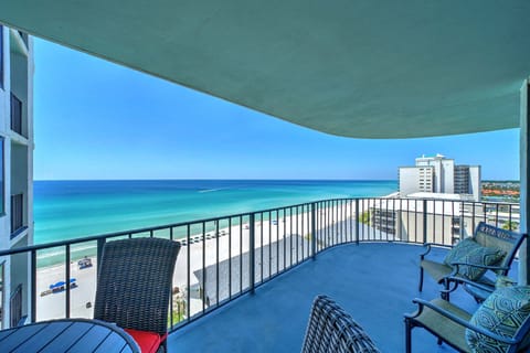 Gulf front balcony