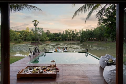 Lakeside Villa with Private Pool | View from room