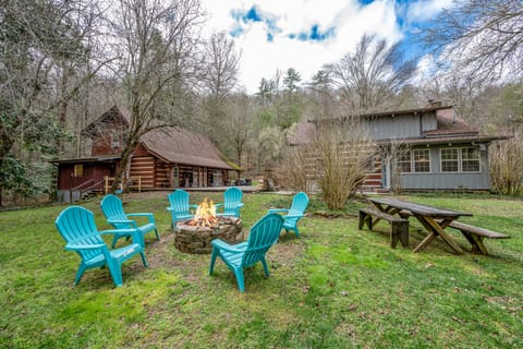 Relax by the rear Fire Pit or enjoy the huge back yard