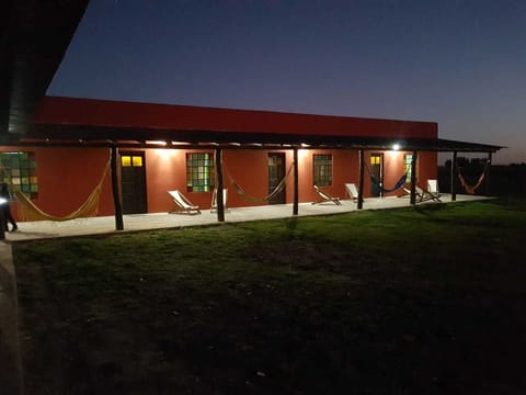 Front of property - evening/night
