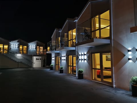 Front of property - evening/night