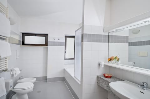 Shower, rainfall showerhead, hair dryer, bidet