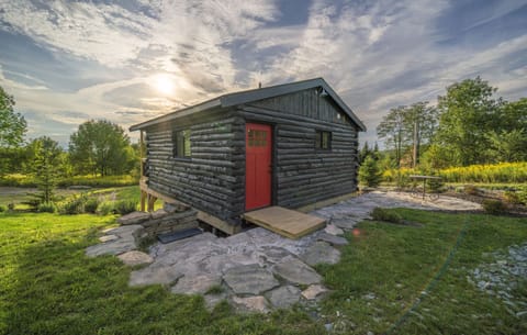 Your cabin features two queen beds and large bathroom with double sinks.