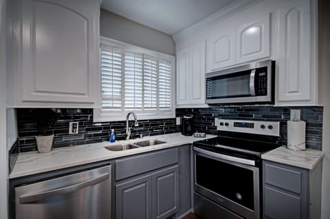 Kitchen with all Whirlpool Appliances