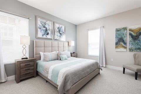 Rest in our High Quality beds, right after a long day in the parks! (which are really close to our home!)