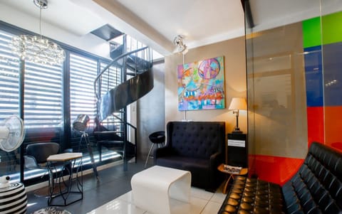 Lobby sitting area