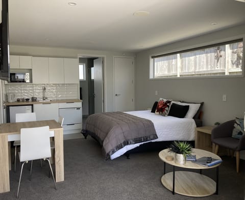 Spacious and private with all you need.