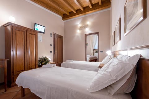 Hypo-allergenic bedding, individually decorated, individually furnished