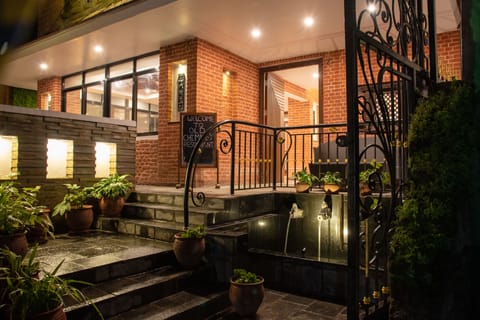 Front of property - evening/night