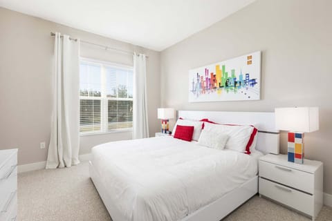 Rest in our High Quality beds, right after a long day in the parks! (which are really close to our home!)