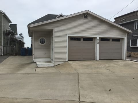 Back of house - street view