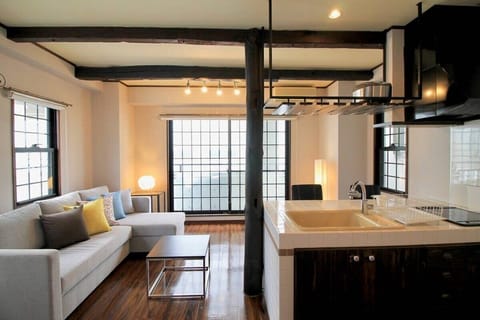 Open living room space