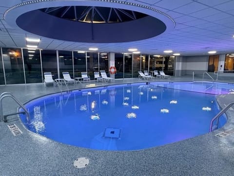 Indoor pool, outdoor pool