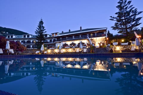 Front of property - evening/night