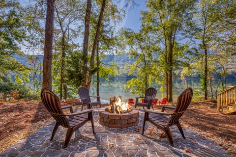 Beautiful view of River from Fire pit