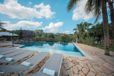 Indoor pool, outdoor pool