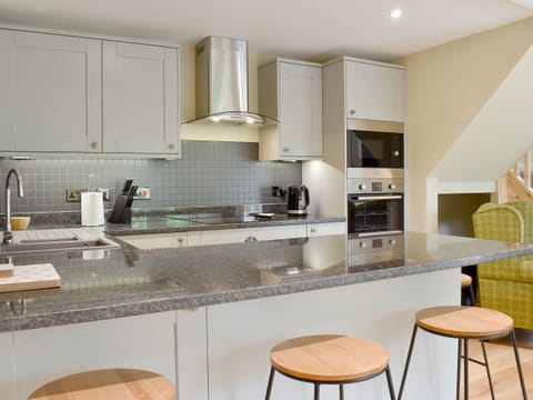 Well equipped kitchen/ dining area | Grooms Bothy, Nenthorn, near Kelso