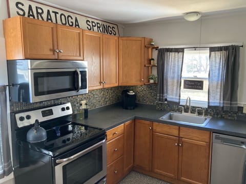 Well stocked kitchen
