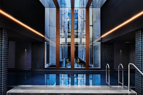 Indoor pool, open 7:00 AM to 10:00 PM, free cabanas