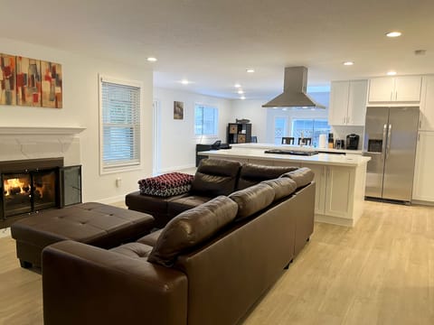 The open concept floorplan makes the home feel extra spacious