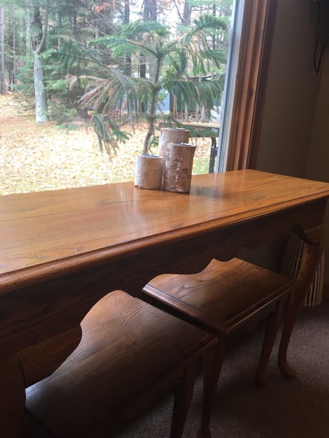 Extra seating with a view