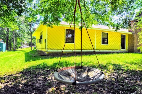 We hope you enjoy your time near the lake and on our tree swing.