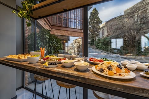 Daily buffet breakfast for a fee