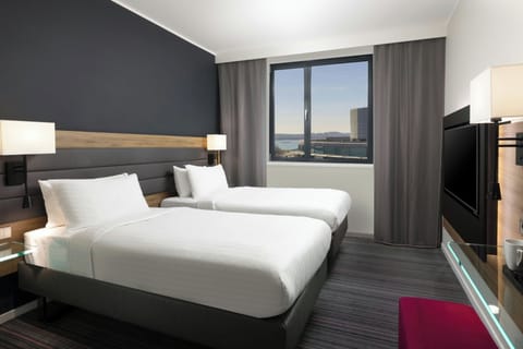 Room, 2 Twin Beds | Desk, laptop workspace, blackout drapes, soundproofing