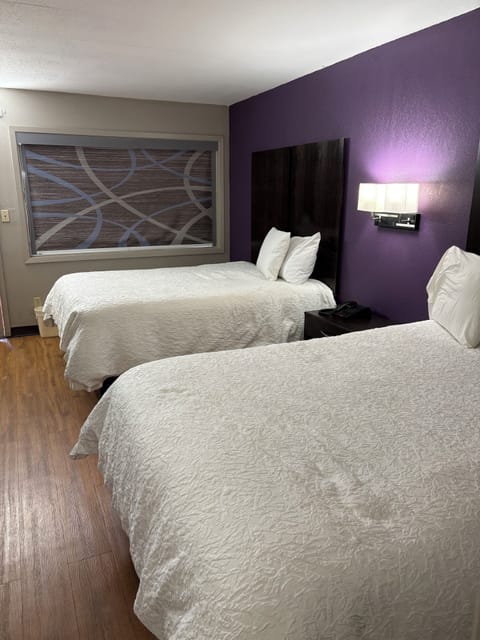 Blackout drapes, iron/ironing board, free WiFi, bed sheets