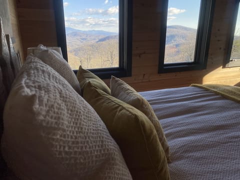 View from Queen Bed upstairs 