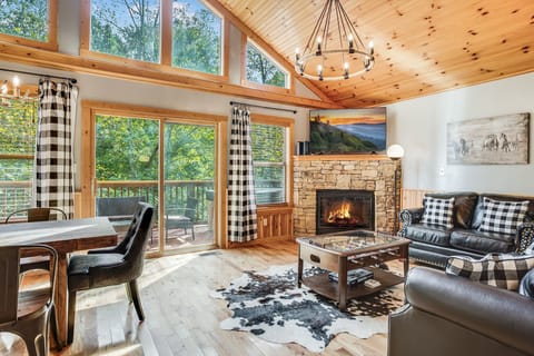 "Buck Wild" Cabin with Hot Tub, Foosball, Arcade Multicade