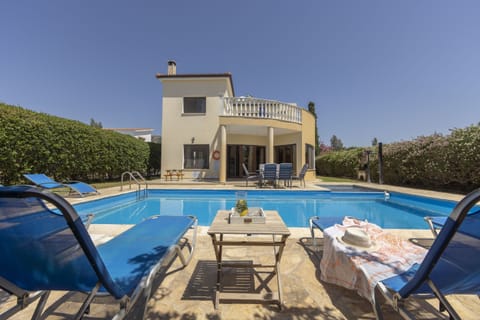 Pool and sun loungers