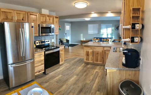 Kitchen and Living Room