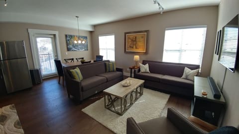 Living room and Dining area