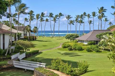 Upper lanai view towards great lawn
