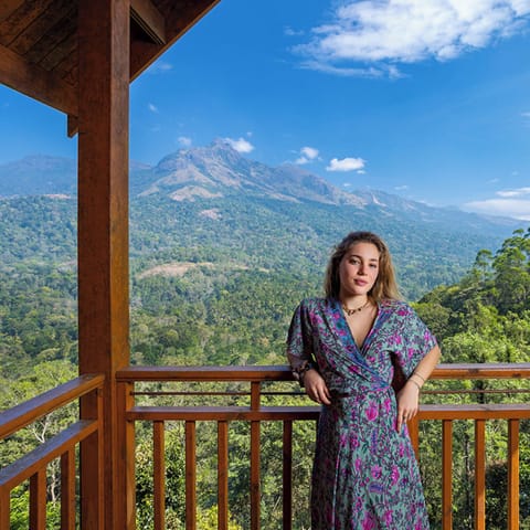 Luxury Tree House Valley View AC with Balcony | Valley view