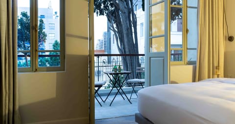 Deluxe Double Room, 1 Queen Bed, Balcony | In-room safe, iron/ironing board, free WiFi, bed sheets