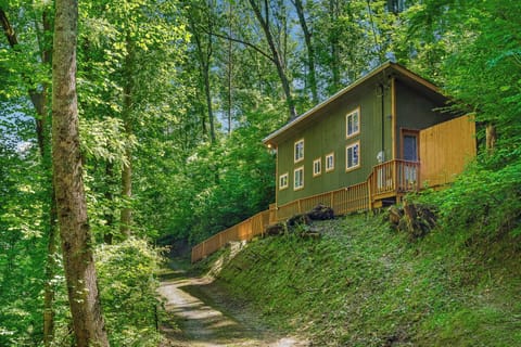 Nestled in the woods with scenic views and total privacy