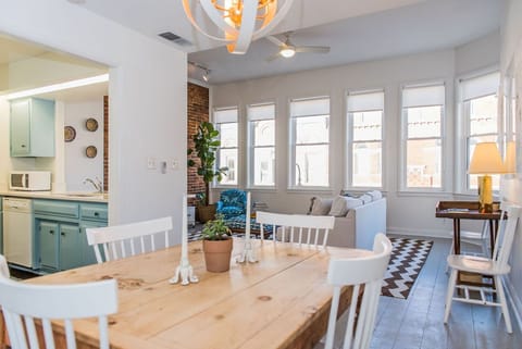 View from dining area.