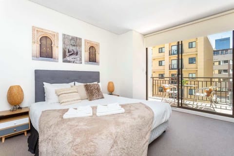Bedroom with private balcony
