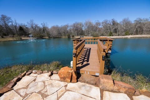 Catch and Release fishing off the floating dock