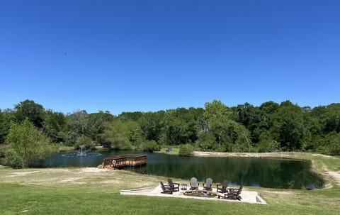 Activities abound from fishing to horseshoes!